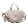 1 Piece Sports Bag, Waterproof Nylon Cloth Shoulder Bag, Lightweight Fashionable Crossbody Bag, Solid Color Korean Casual Bag, Unisex Handbag 1
