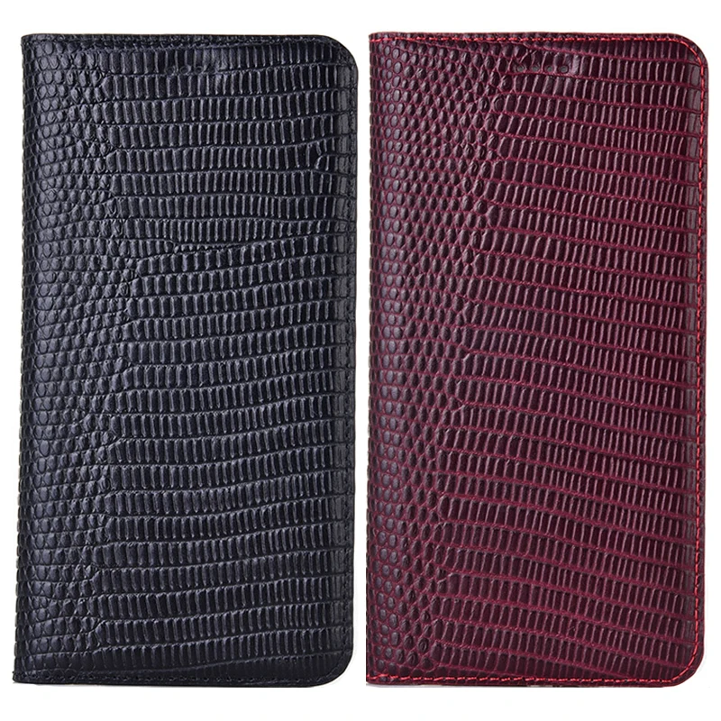 Genuine Luxury Leather Magnetic Flip Phone Case For OPPO Realme 2 3 5 6 Pro 3i 5i 5s 6i 6S Business Wallet Cover