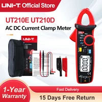 UNI-T UT210E UT210D AC DC pince multimètre de courant 100A pince ampèremétrique multimètre ampèremètre numérique pince outils d'électricien 1