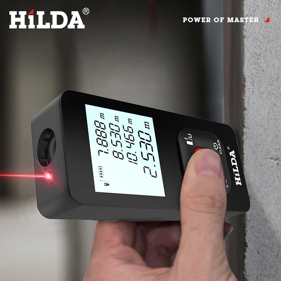 HILDA Laser Distance Meter - Precision Range Finder