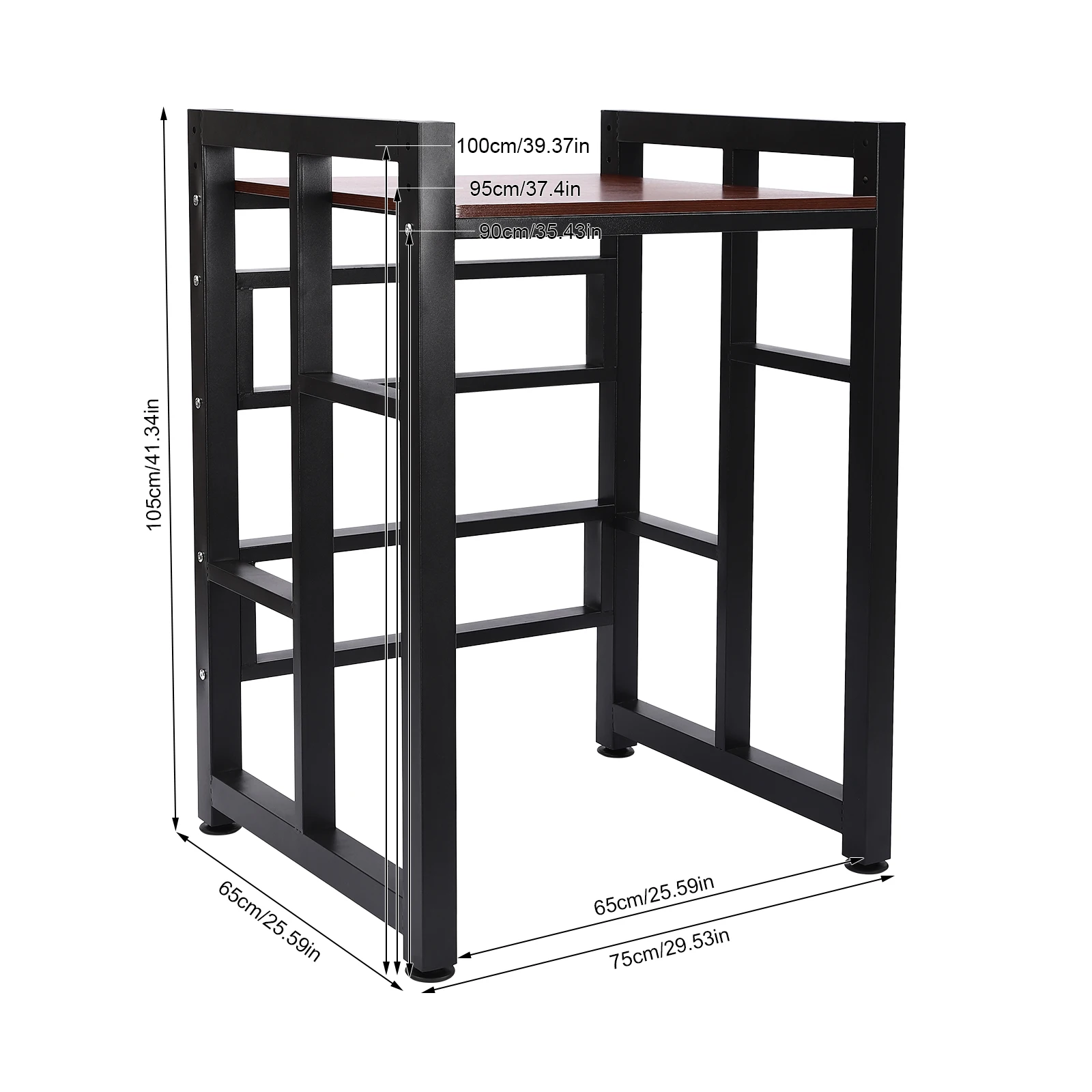 Washer&Dryer Rack, Washer and Dryer Storage Shelf, Organizer Rack for Bathroom Kitchen Easy Installation 5