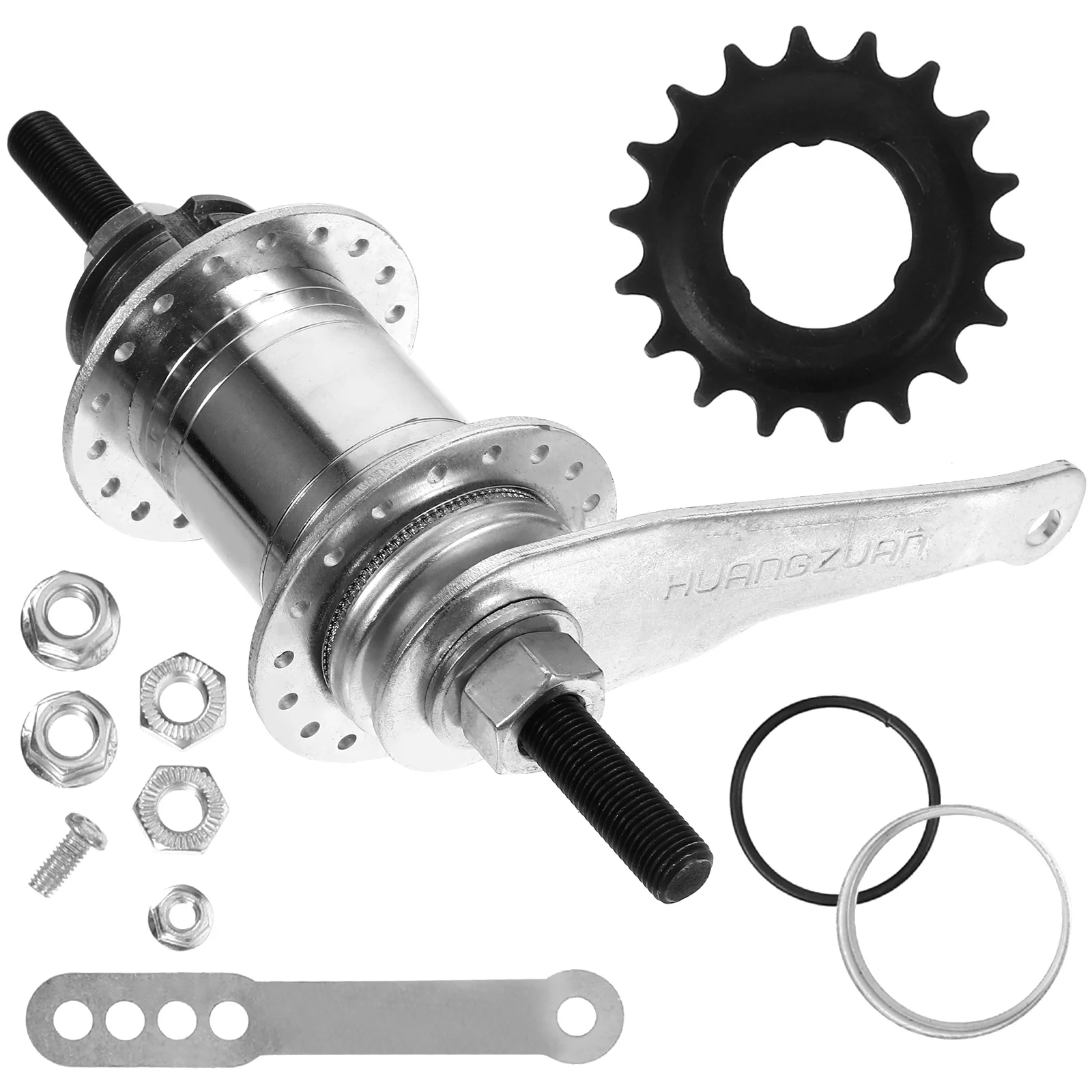 

Component Dead-speed Reverse Brake Hub Bicycle/dead-speed Bike/mountain Hub/reverse Pedal 36 Holes Replacement Steel Rear Part