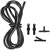 Universal 2m Windshield Washer Nozzle Hose Tube Pipe W/ Connector T Y Straight for Front Window Headlight Pump Car Parts 3