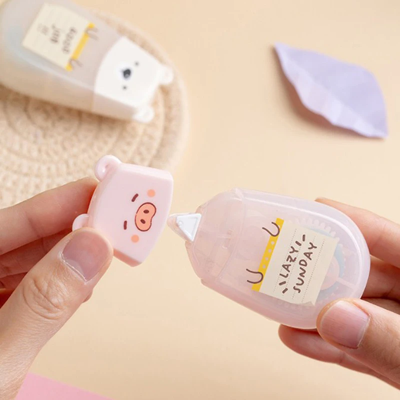 Portable Correction Tape Kawaii White Out Corrector Promotional Gift Stationery Student Prize School Office Supply