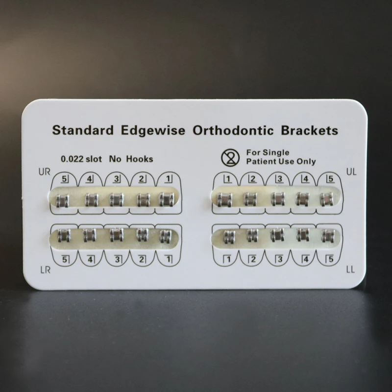 Staffe Ortodontiche Metalliche Edgewise Con Slot 0.022 E 3 - Foto 9
