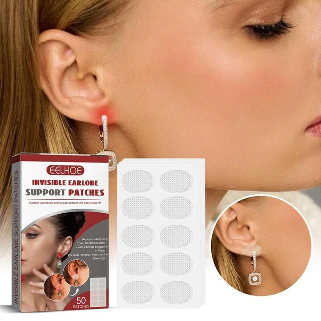 50Pcs/box Heavy Earrings Stabilizers Women Comfortable Ear Lobe