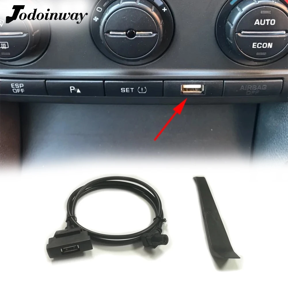 Cd Player Harness Wire Input Interface Connector Accessories For Skoda  Octavia Usb Cable Car Radio Rcd510 Rns315 Adapter Switch - Switches &  Relays - AliExpress