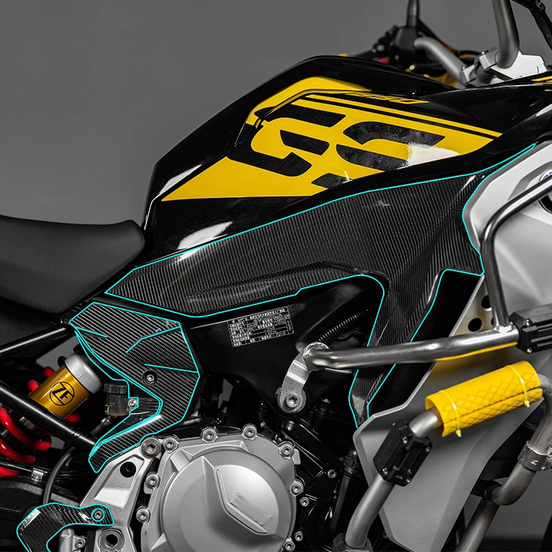 BMW F850GS ׼ Į  ź   ƼĿ,  ũ ٵ öƽ ǰ κп ̴  