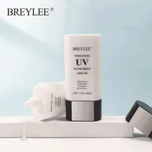 

BREYLEE Whitening UV Sunscreen Cream SPF50 Sunblock PA+++ Moisturizing Anti Aging Dust Oil Control Reduce Melanin Skin Care 40ml