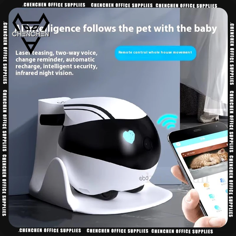 Enabot Ebo Air Ebo Se Intelligent Robot Remote Monitoring Robot Wireless Camera Pet Companion Realtime Control Home Camera