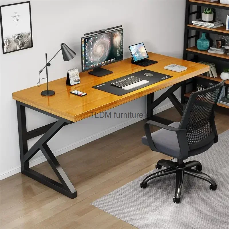 

Modern Wood Computer Desks Bedroom School Free Shipping Luxury Gaming Desk Writings Floor Escritorios De Ordenador Furniture