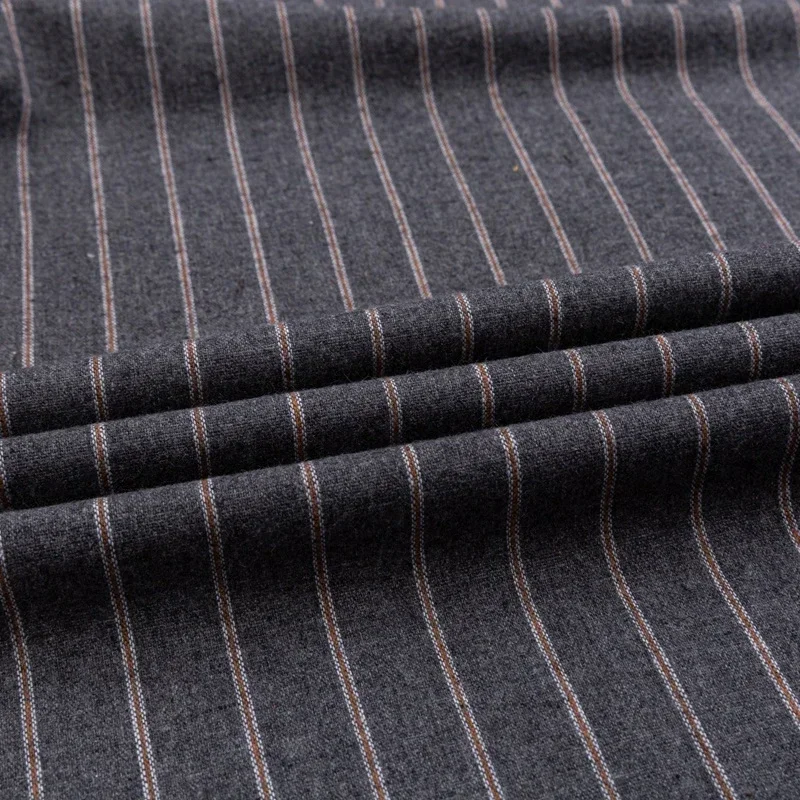 Plus Size 100% Long-sleeve Shirts for Men Casual Slim Fit Formal Plain Shirts Plaid Striped Elegants Designer Clothes - Image 5