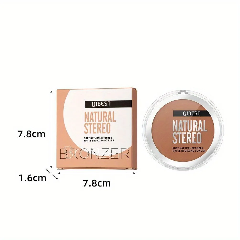 Matte Contouring Powder Nose Side Shadow Powder Face Highlighter Bronzers Contour Makeup Palette Illuminator Make-up Cosmetics - 4