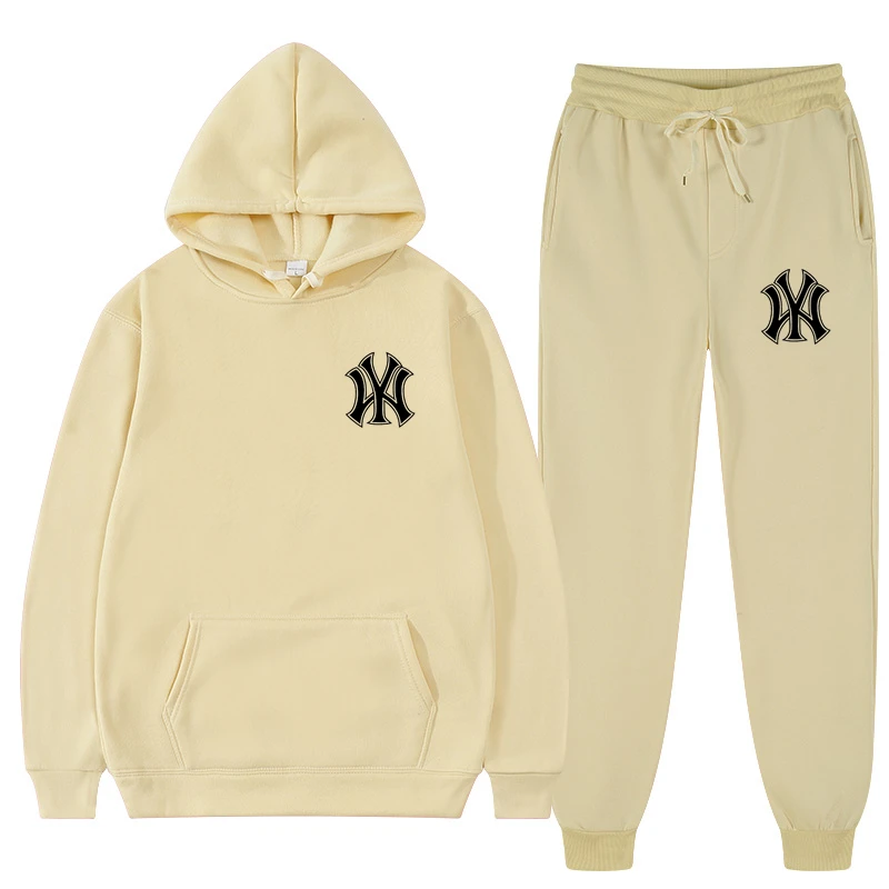 2022 Winter Brand Tracksuits Men's Sets Long Sleeve Pullover + Jogging Trousers 2pcs Sets Fitness Running Suits Sportswer Male 6