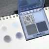 4-Color Starry Sky Blue Eyeshadow Palette Blue Eyeshadow Palette Shimmer Glitter Matte Eye Shadow Shades Neon Pigments 3