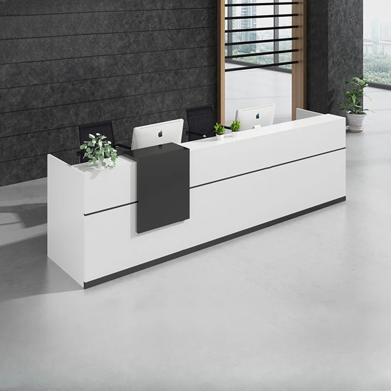 Counter-Shopping-Reception-Desk-Cashier-Modern-Hotel-Wooden-Display ...