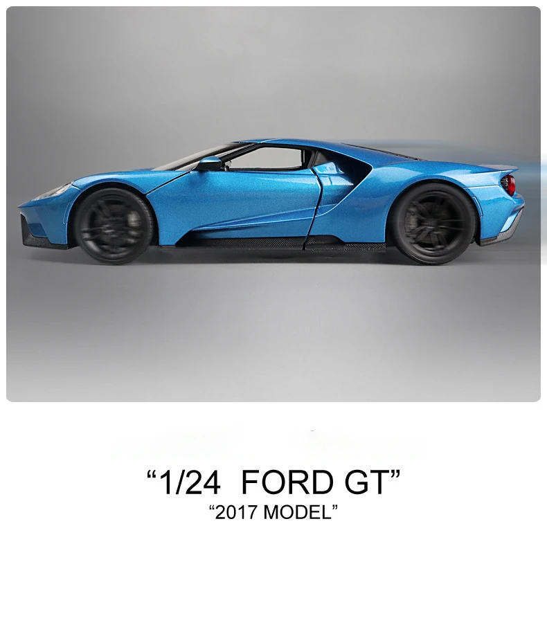 Ford GT 2017 Supercar 1:24 Ölçekli Model Araba
