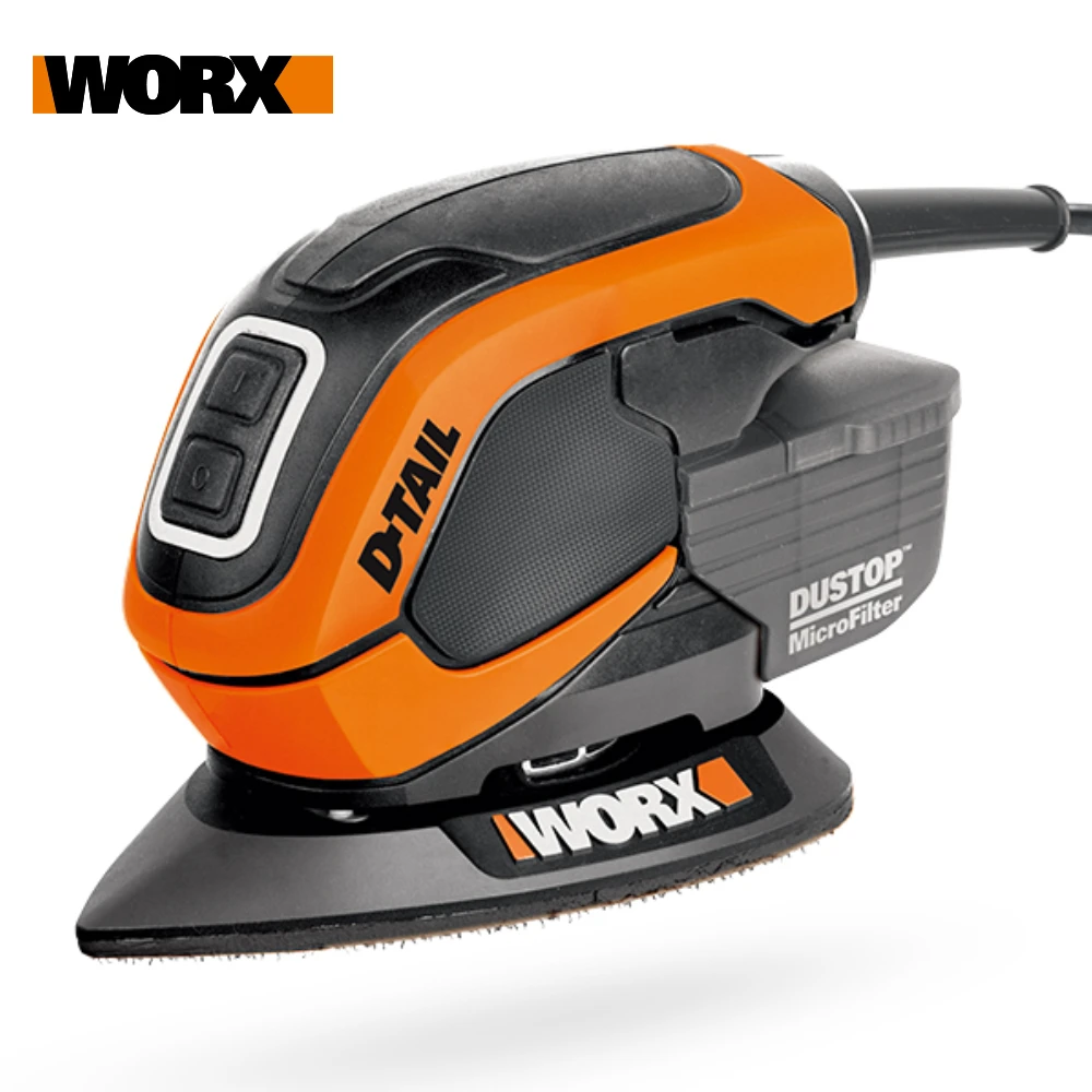 Worx lijadora de detalles WX648 de 65W, Mini máquina pulidora de Palma  multifunción, herramientas eléctricas de bricolaje, lijadora de  madera|Lijadoras| - AliExpress