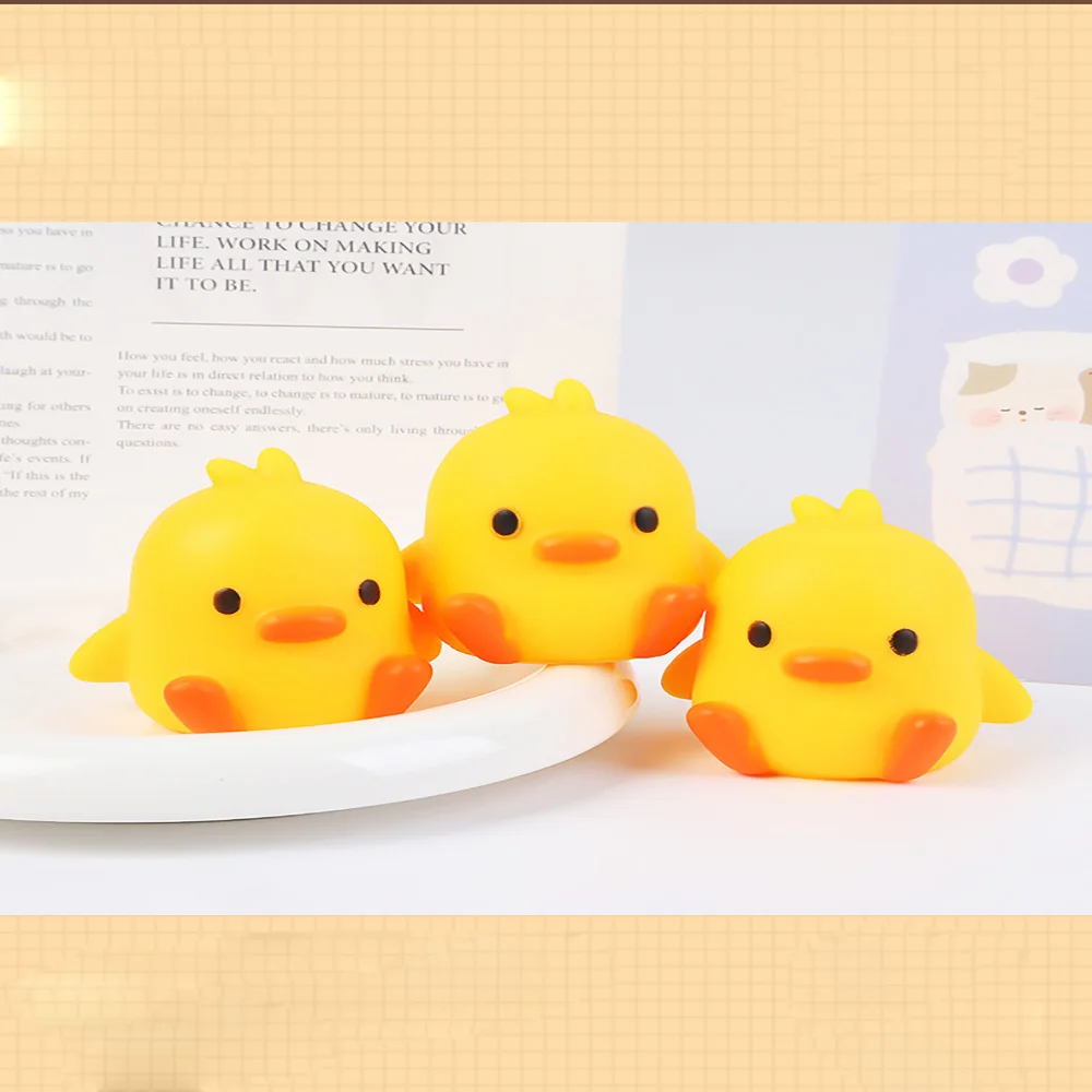 Duck Night Light Bedroom Decoration Cute Cartoon Animal Night Light Christmas Gifts For Kids Room Bedside Sleeping Lamp 6
