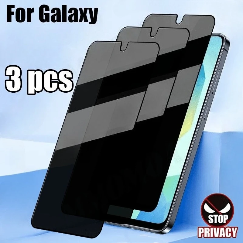 3Pack Privacy Tempered Glass for Samsung galaxy A06 A16 A26 A36 A56 Screen Protector For Samsung A05 A15 A25 A35 A55 Glass