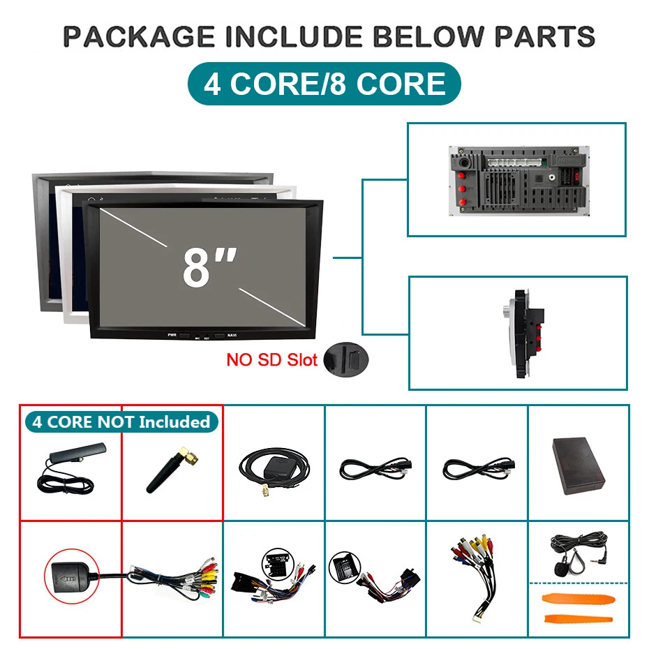 Radio para Auto con Pantalla de 8'' Android 15 AUTO, CarPlay, Bluetooth, Estéreo para Opel Vauxhall Astra Antara Vectra Corsa Zafira Meriva Vivara 2003-2006, Reproductor Multimedia 2DIN, Autoradio, Navegación GPS, WIFI, 4G 3