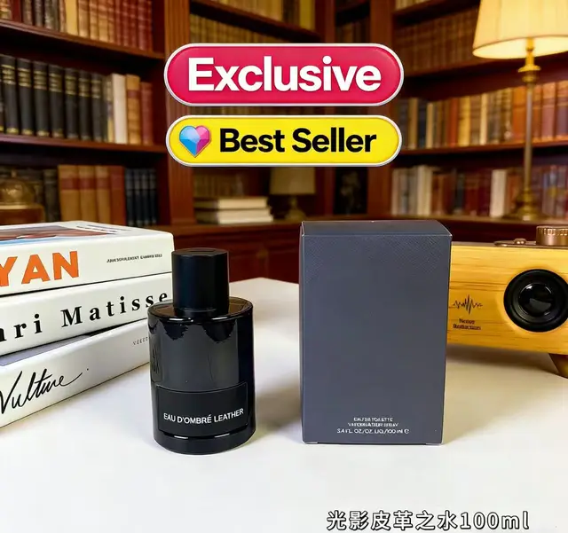 Parfum TF Eau Ombre Leather 100ml, best-seller, pour homme et femme, utilisation intérieure et extérieure, parfum longue durée, bonne odeur. 1
