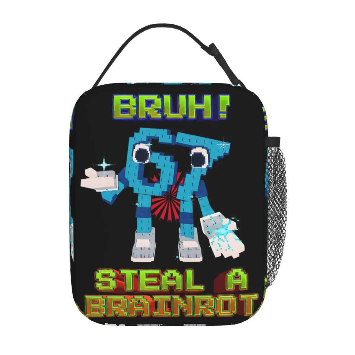 Trendy Thermal Cooler Bento Lunch Box with Funny Italian Brainrot Design