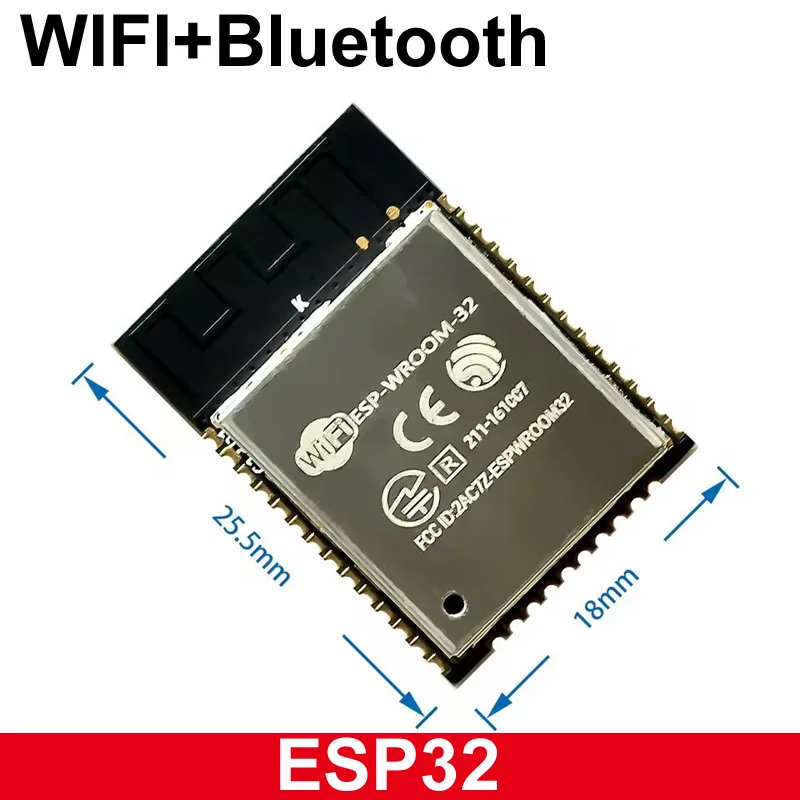 Wireless WiFi & Bluetooth Module with PCB Antenna