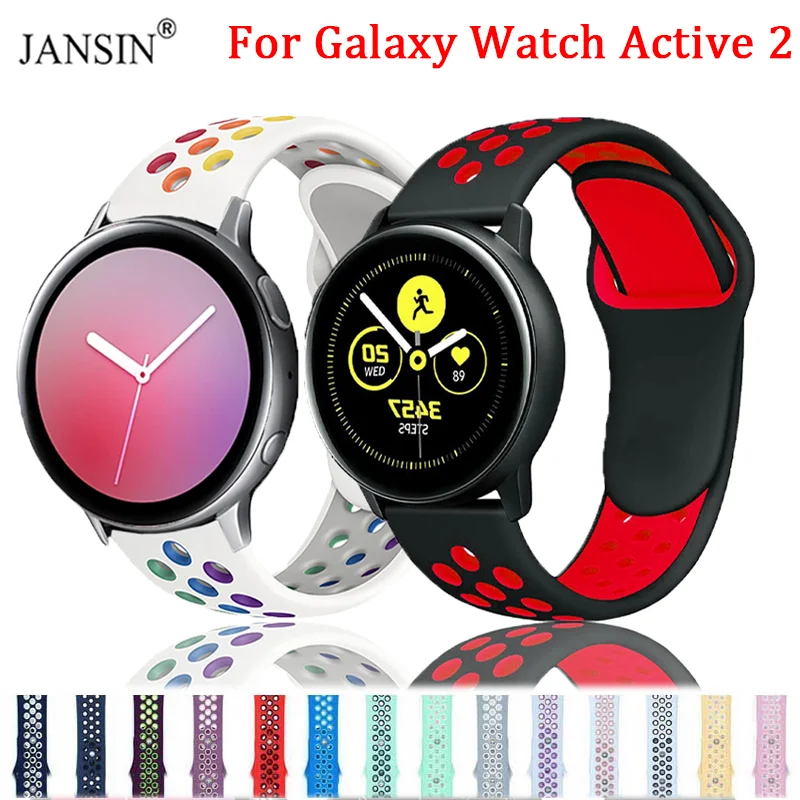 Cinturino In Silicone Per Samsung Galaxy Watch Active 2 40Mm 44Mm Cinturino Sportivo Cinturino Per Samsung Watch Active 2 44Mm 40Mm Bracciale