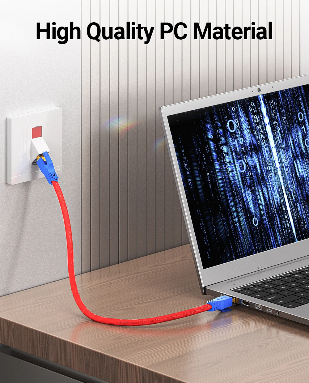 da tomada cat6a rj 45 ethernet para