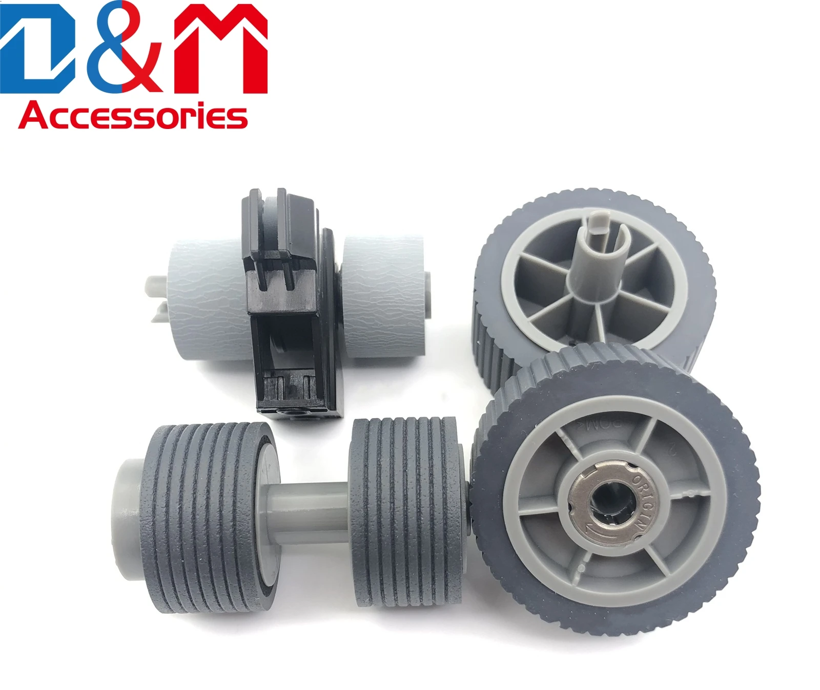 

1SET PA03740-K010 PA03740-K011 consumable Kit Pick roller + Brake roller Pickup Separation for Fujitsu fi-7600 fi-7700 fi-7700S