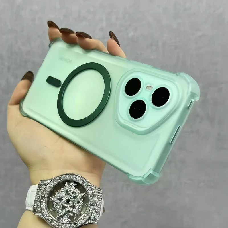 Vibrant Candy Color Magnetic Bumper Phone Case