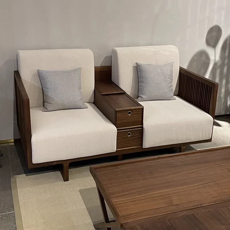 無垢材のソファとコーヒーテーブル,室内ソファ家具,手頃な価格の豪華さ