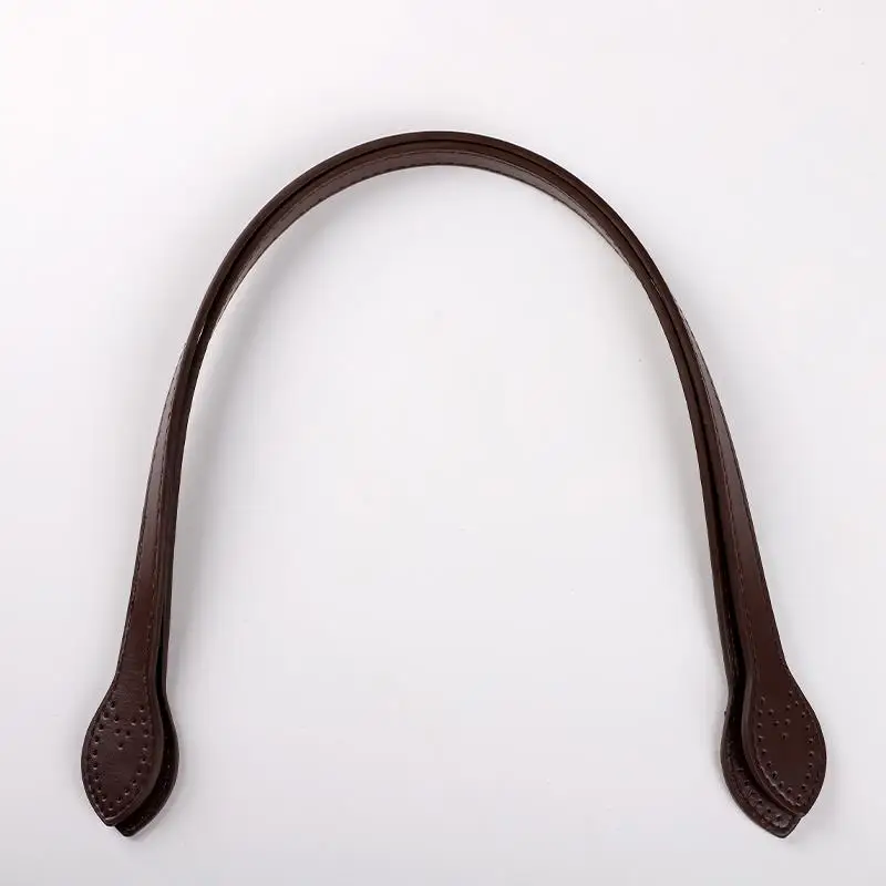 Set of 2 PU Leather Bag Straps - 60cm Replacement Handles for DIY Handbag Crafting and Accessories