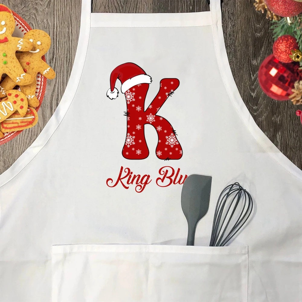 Personalized Apron for Kids Initial and Name Custom Toddler Apron