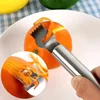 Lemon Zester Grater Stainless Steel Lemon Grater Orange Peeler Citrus Fruit Grater Peeling Knife Kitchen Gadgets Bar Accessories 2