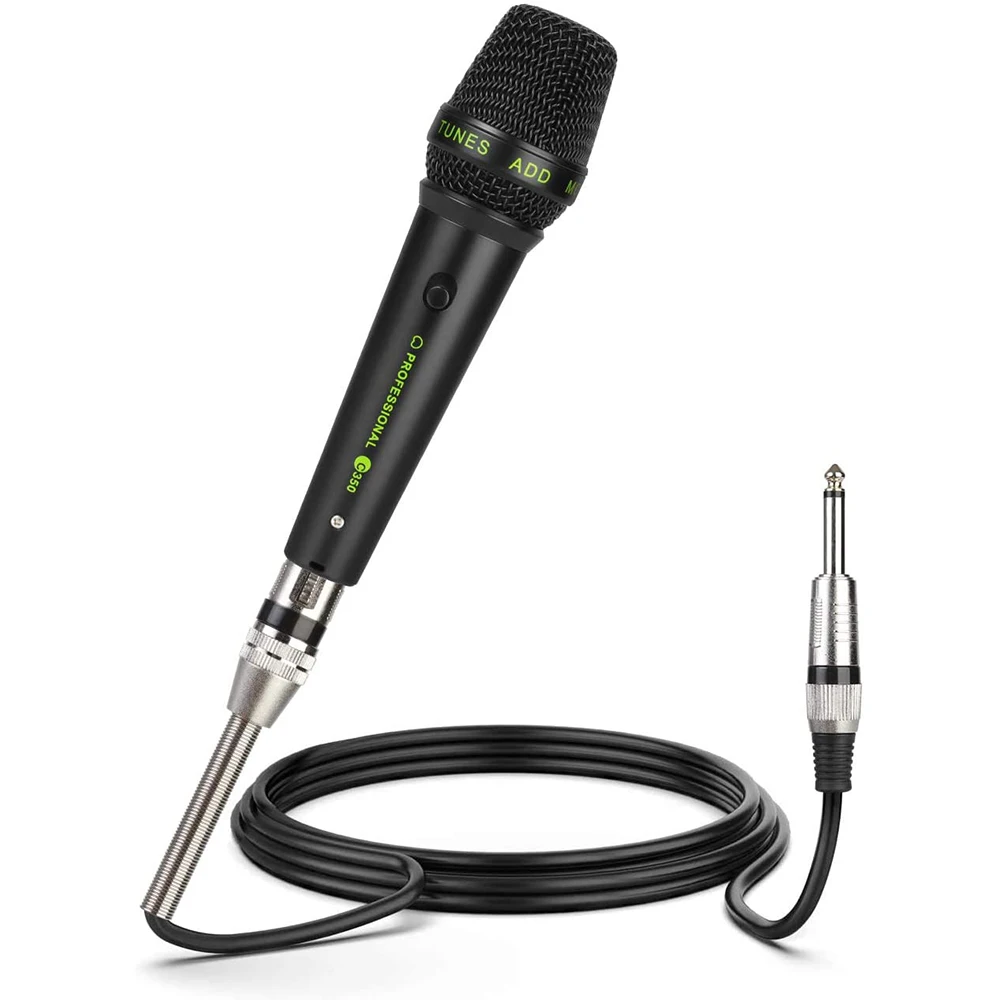 Professional Wired Dynamic Microphone Depusheng C350 Handheld Karaoke Mic With On/Off Switch For KTV Party Live Vocal Speech