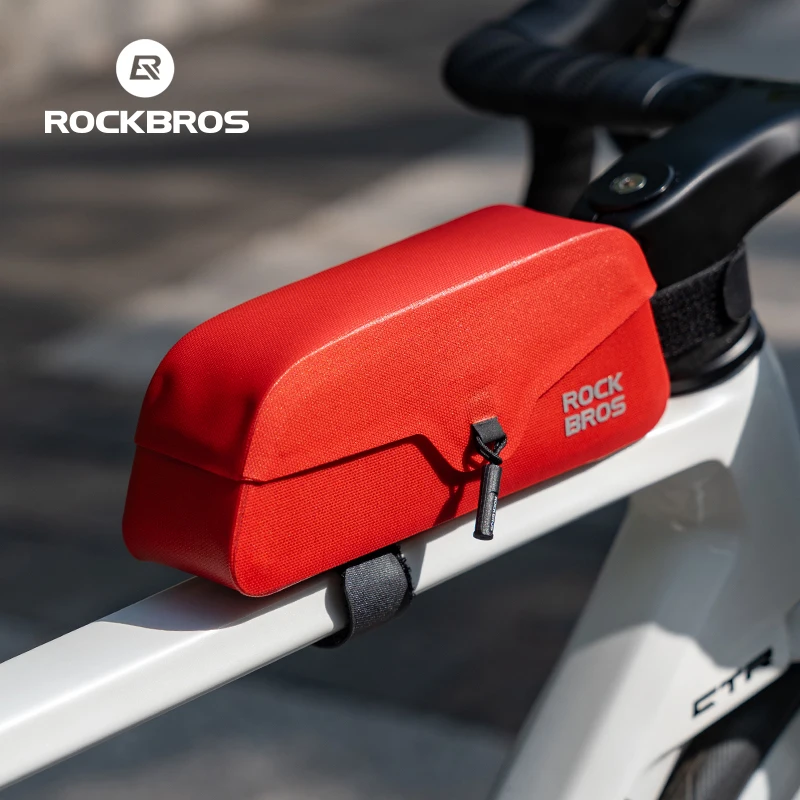 ROCKBROS Bicycle Tube Bag Magnetic Bike Front Bag Waterproof