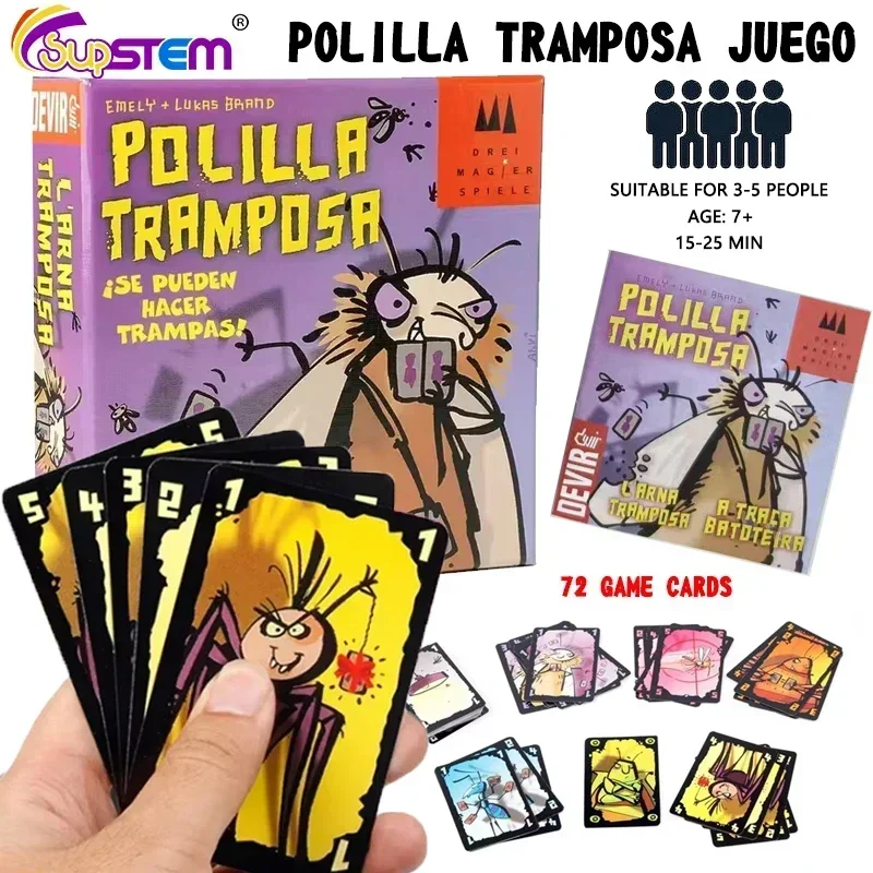 Card Game Mogel Motte Polilla Tramposa