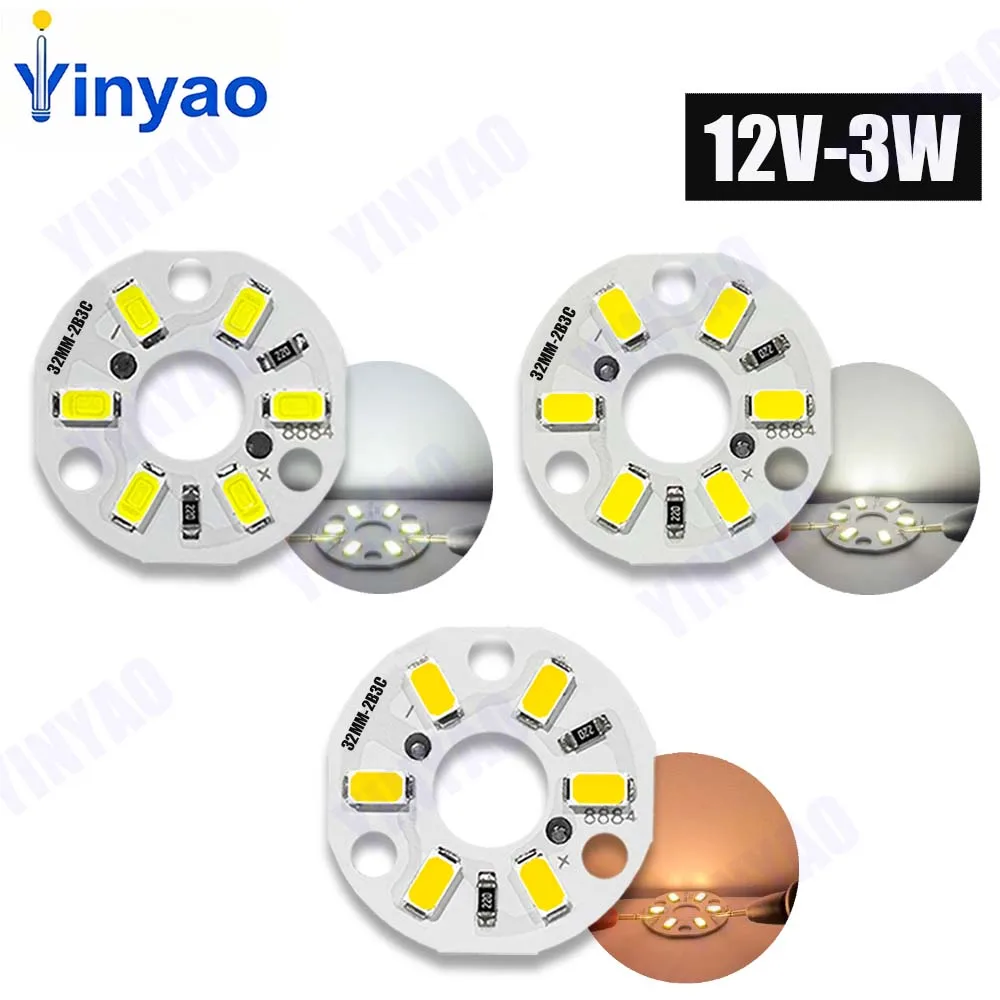 10개 신형 하이라이트 LED 라이트 보드 DC 12V 3W SMD5730 6LED..