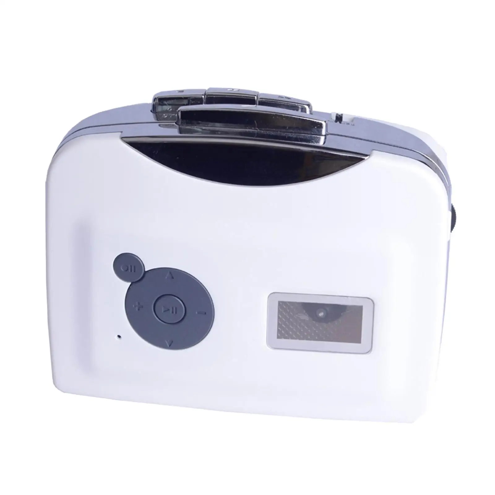 Portable Cassette Player Built-in Mic Volume Control Walkman Cassette Tape Recorder 3 Converter No PC Required