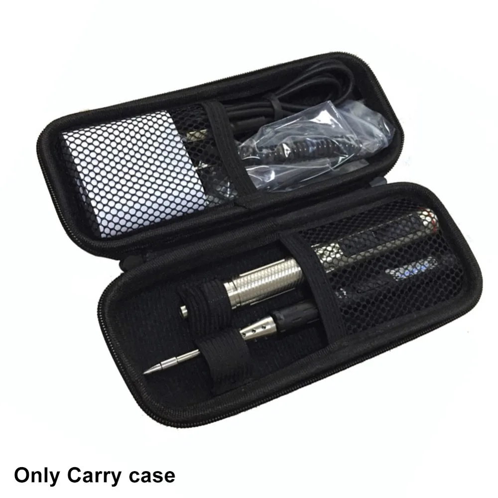 Tools Pouch Electric Screwdriver Protective Carry Case EVA Practical Waterproof Organizer Soldering Iron Storage Bag Portable