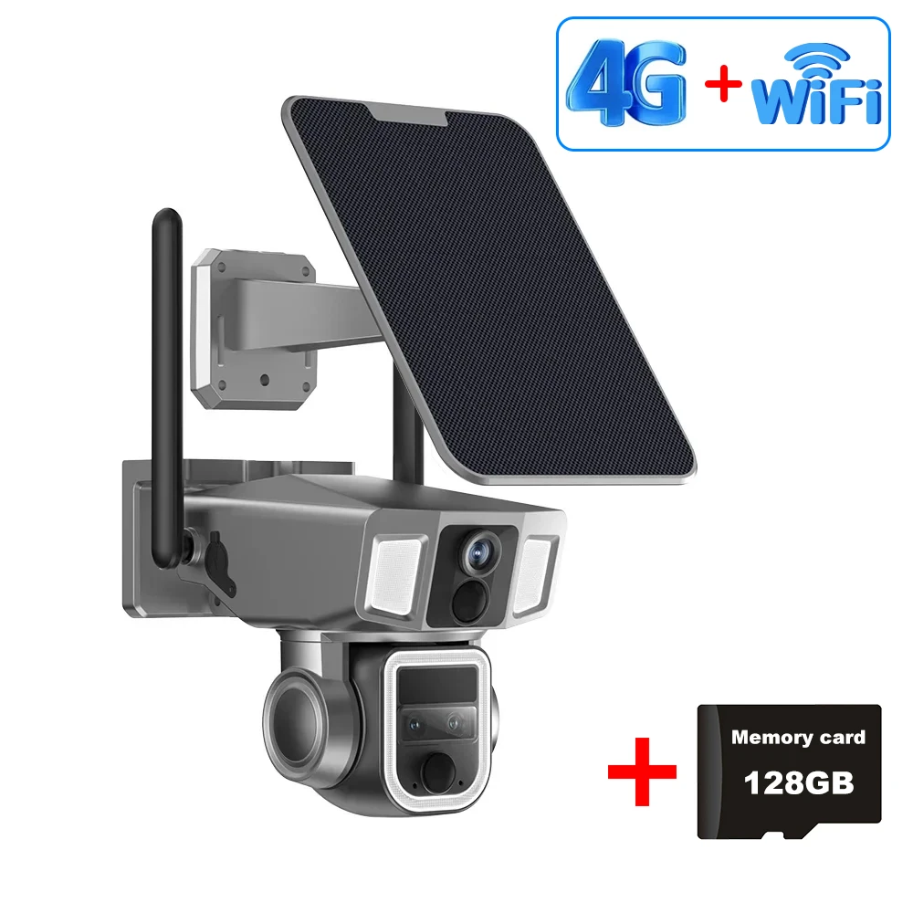 كاميرا Securexpert 12MP 6K 10X Zoom مزدوجة الشاشة...