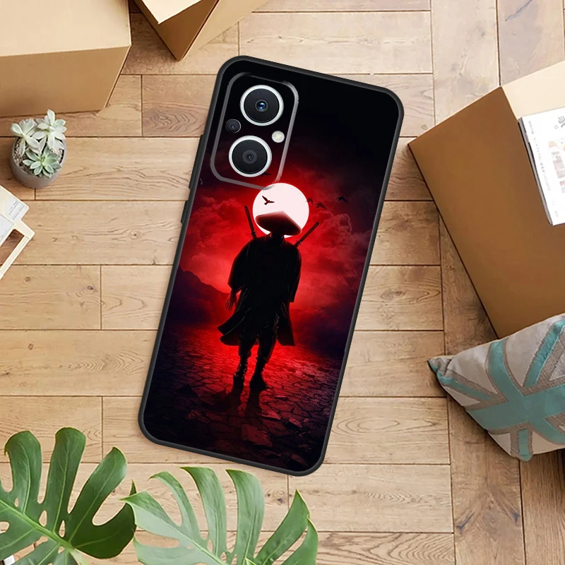 Samurai Art Phone Case - Anime Japanese Design Back Cover