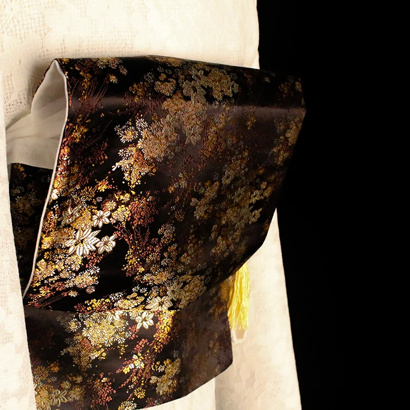 KimonoObideJapnparamujerfajaconhermosasimpresionesflorales