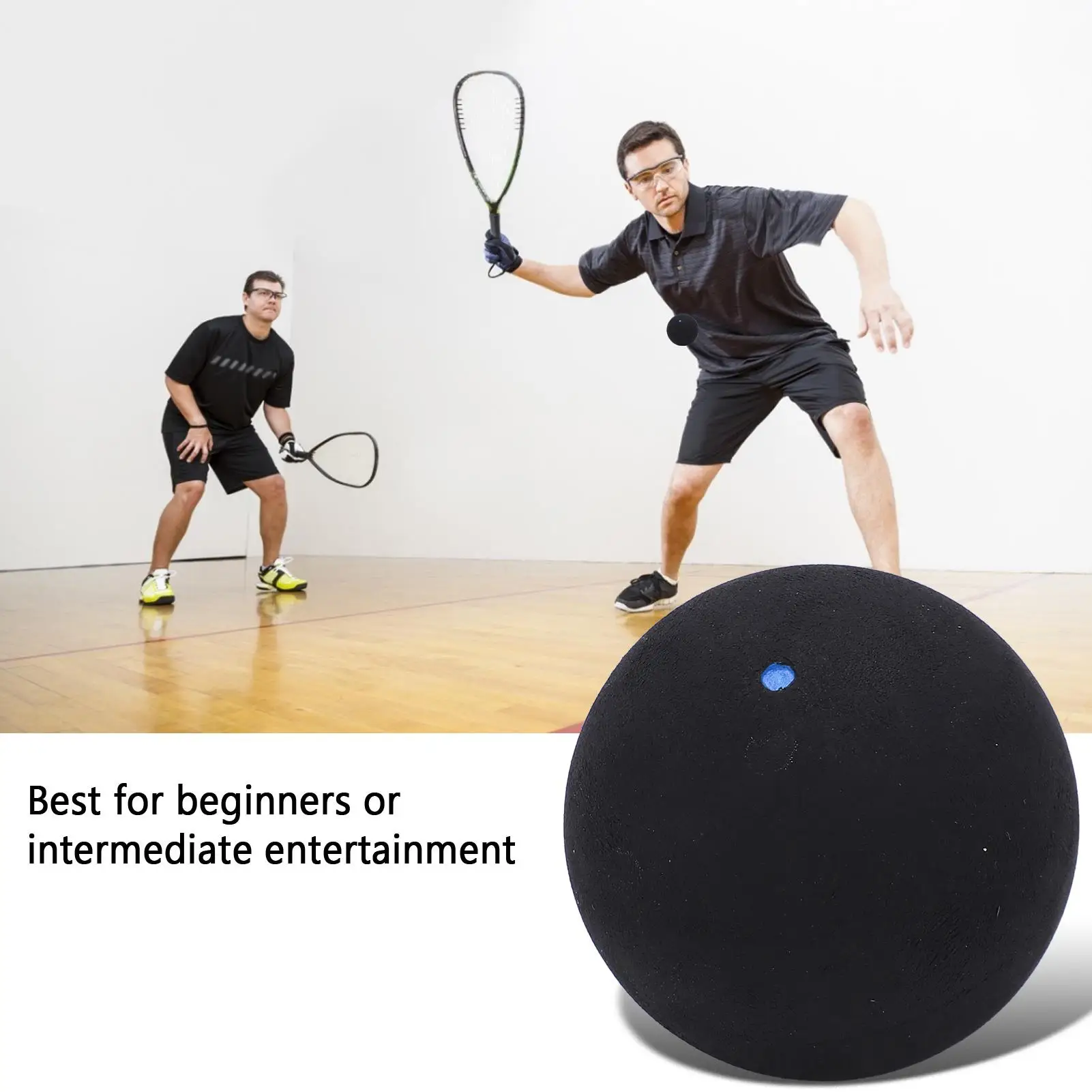 High Bounce Rubber Squash Balls for training & for competition-Durable Sports Equipment