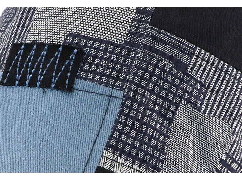 Designer Baskenmütze Hut Männer Retro Zeitungsjunge Mütze Patchwork Plaid Fischgräten Flache Schirmmütze Frauen Fahren Cabbie Gatsby Hut Casquette – Detail 12