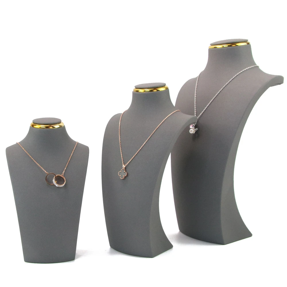 ィスプレイ Shero高品質ポートレートジュエリーラック小道具ジュエリーウィンドウスタンドバストウィンドウネックレスディスプレイ デザイン