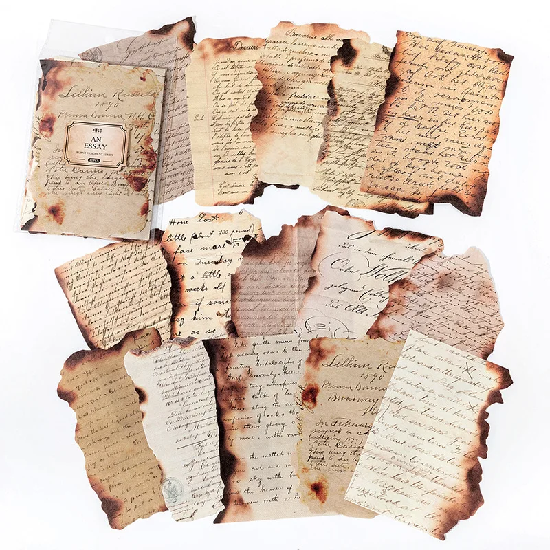 Lot De 60 Feuilles De Papier De Scrapbooking Vintage - Papier De