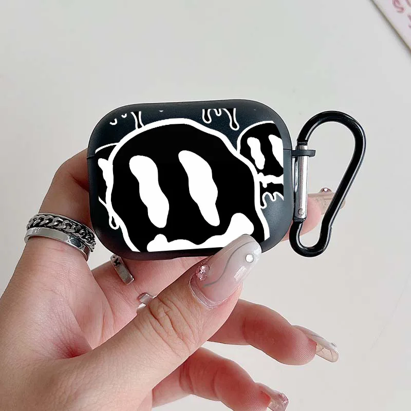White Skull Case for AirPods and AirPods Pro